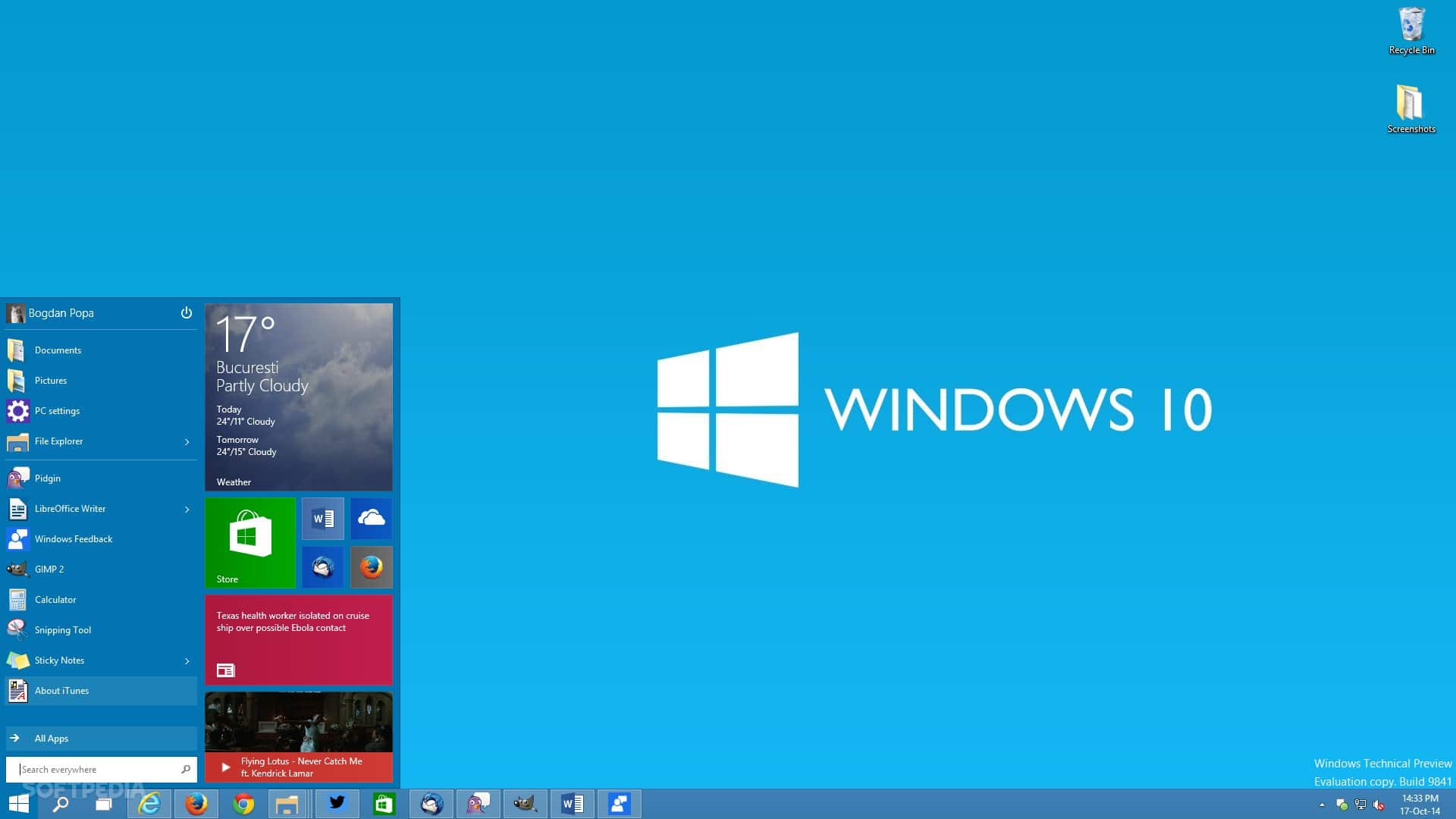 windows 10 flat design